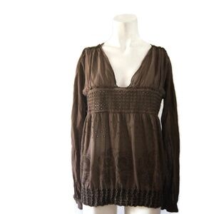 Vintage Max Studio Special Edition Women Y2K Top - Size M - Dainty Sheer